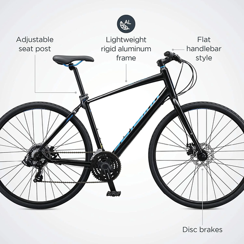 Schwinn Vantage F3 Sport Hybrid Bike Black Medium