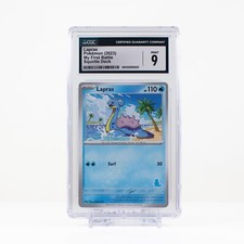 Pokemon Lapras My First Battle: Squirtle Deck 2023 - CGC 9 Mint