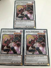 Yugioh Accel Synchron LED6-EN028 Common NM x3 Play Set