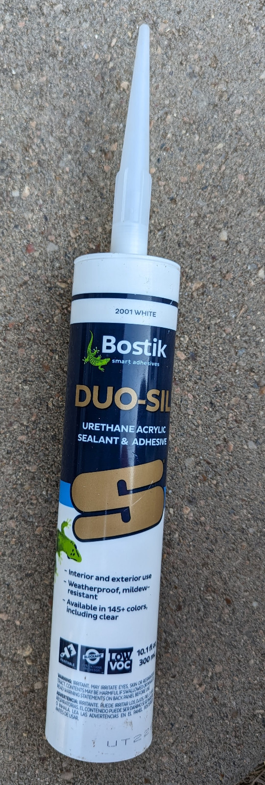 Bostik Siroflex DUOSIL WHITE 2001 Urethane Acrylic Caulk 10oz Sealant