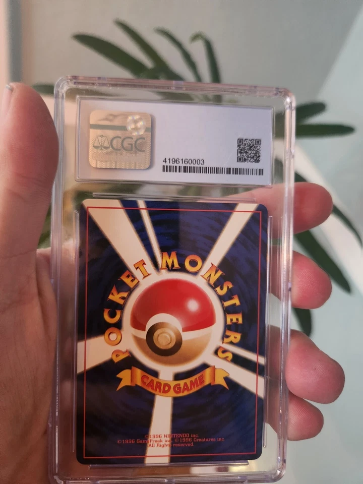 (POP 8) CGC 10 PERFECT Pokemon Krabby 098 Mystery of the Fossils Japanese Card - Image 3 of 4