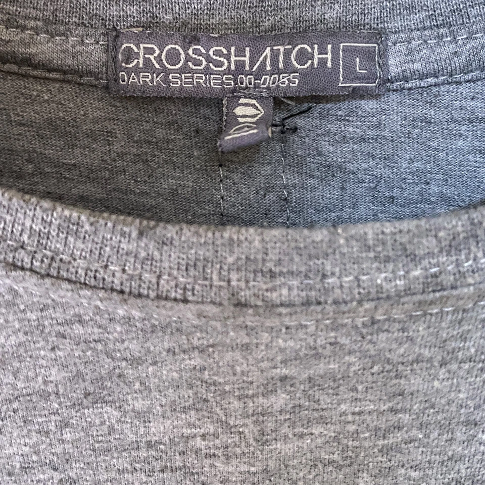 Crosshatch Dark Series T-Shirt 00-0055 - Taglia L - Stampa con Emo Scene Girl Foto 4 de 4