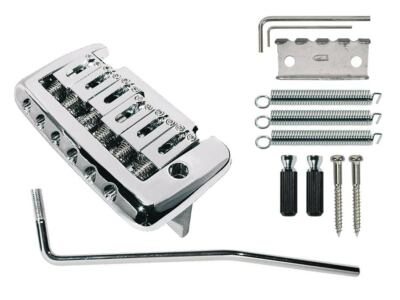 Tremolo chrom variabele Bolzenbreite Schraubarm T270C PRS style Gitarrenbau 10,5