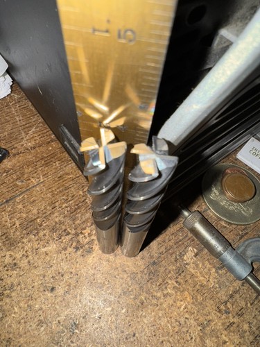 12MM(.472) X 1.750” LOC 4FL CARB FINISH END MILL NEW .030”RADIUS PERFECT! - Picture 3 of 6