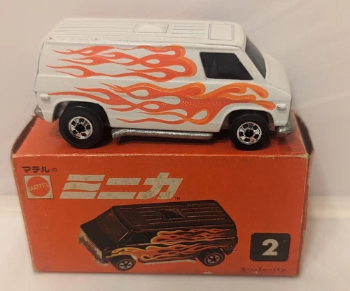 (Japan Box) Japanese Hotwheels Mattel #2 Super Van  Minica