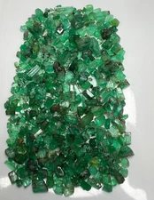 119 Carat Amazing Top Green Emerald Crystals Lot From Panjsher Afghanistan