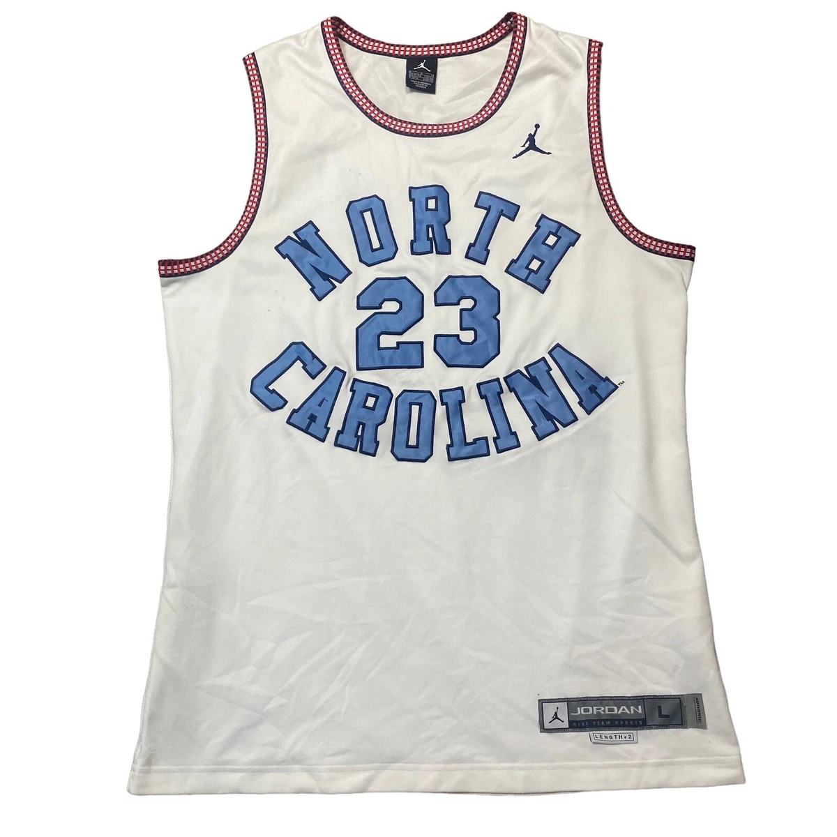 Youth Mitchell & Ness Michael Jordan White North Carolina Tar