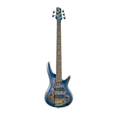 Ibanez SR Premium 5-String Electric Bass Guitar (Cerulean