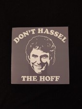 Calcomanía de vinilo adhesiva vintage de David Hasselhoff Don't Hassle The Hoff parachoques