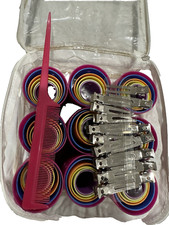 45 Rollers With Clips and Tail Comb