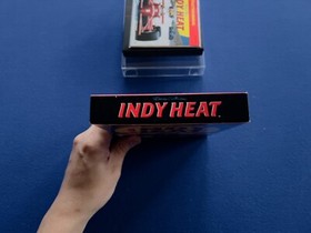 Danny Sullivan's Indy Heat NES Nintendo Box Manuale CIB Completo GIOCO 4 GIOCATORI