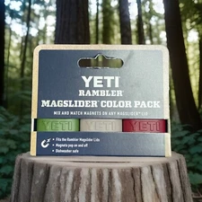 Yeti Magslider Pack Harvest Red, Highlands Olive Green, Sharptail Taupe Rambler