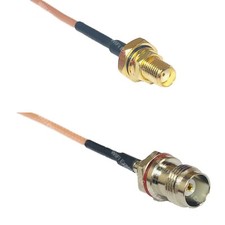 RG316 SMA Female O-Ring to TNC Female Small Bulk RF Cable Rapid-SHIP LOT