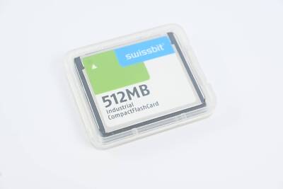 B&R Automation Swissbit Speicherkarte CompactFlash 512MB 0CFCRD.0512E.02 Rev. C0