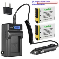Kastar Battery LCD AC Charger for Kodak KLIC-7003 Kodak EasyShare V1003 Camera