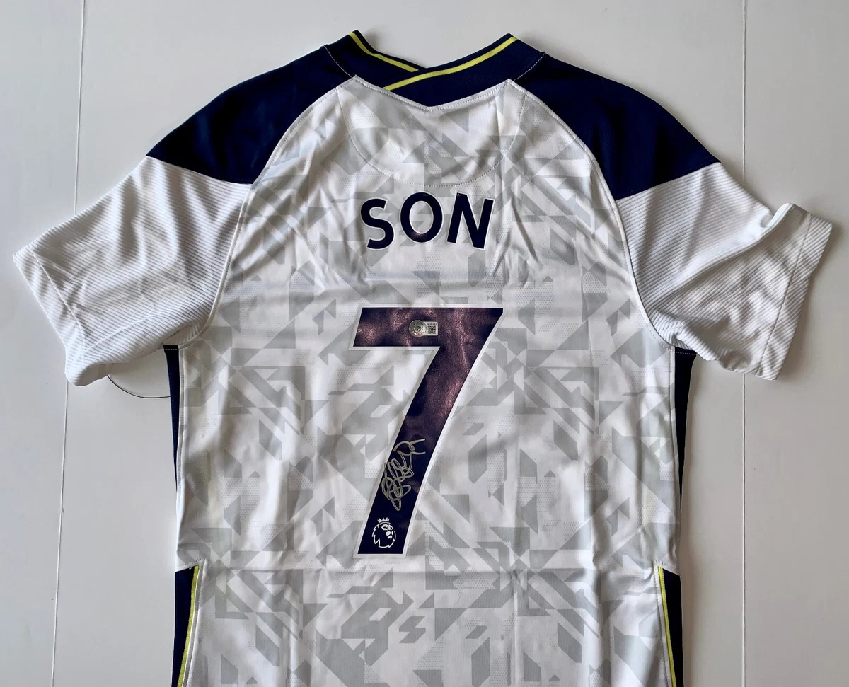 Tottenham Hotspur Heung-min Son Signed Jersey autogra Nike Spurs