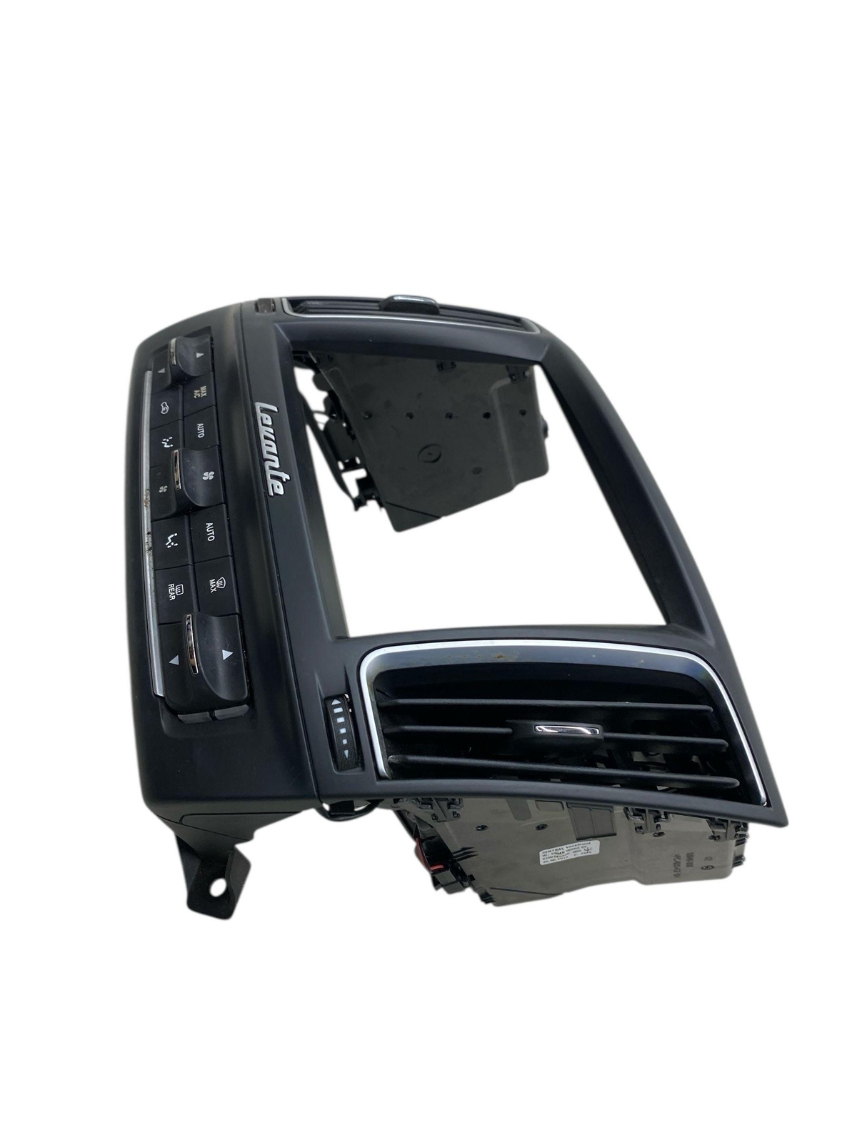 2017-2022 MASERATI LEVANTE DASH CLIMATE CONTROL PANEL W/ DISPLAY SCREEN BEZEL