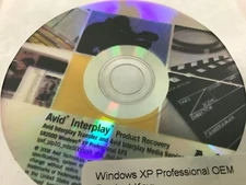 AVID INTERPLAY PRODUCT RECOVERY FOR WIN XP PRO WITH PRODUCT KEY