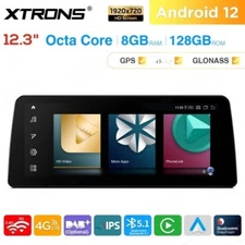 Xtrons Car Stereo QXB22UMB12E90L Multimedia Android 12 GPS BMW E90,E91,E93---