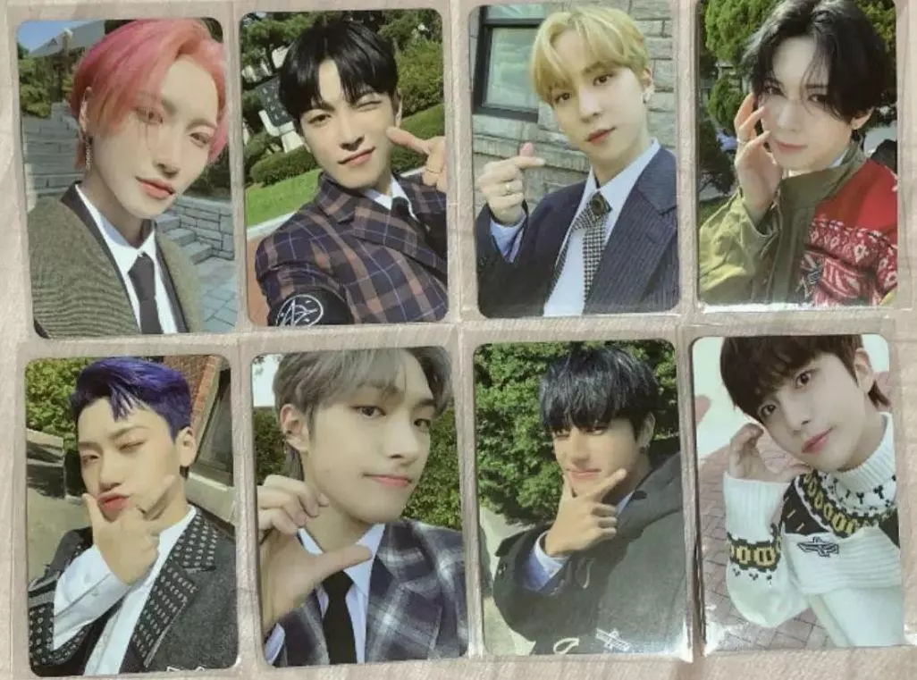 ateez ZERO FEVER EPILOGUE makestar 2.0 B ver photocard Yonton 8-person set  K-POP