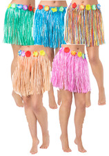 Hawaiian Hula Skirt 40cm Beach Party Hawaii Fancy Dress Adults