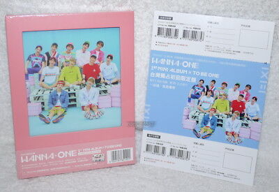 Wanna One Mini Album Vol 1 1x1 1 To Be One Taiwan Ltd Cd Flyer Pink Ver Ebay