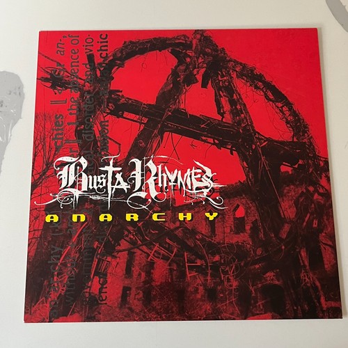 2000 Busta Rhymes Anarchy Album Record Store Promo Poster Photo Flat