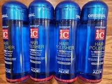 4 FANTASIA IC HAIR POLISHER FOR COLOR TREATED & DAMAGED HAIR & ALOE 6 FL OZ EACH