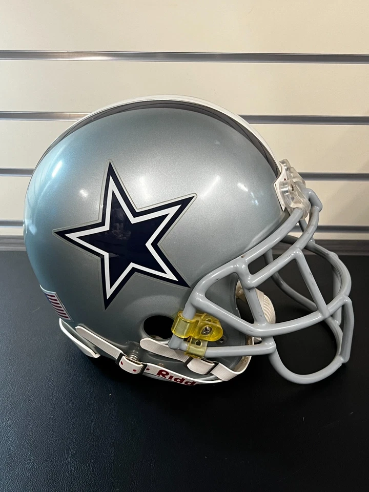 Casco Auténtico NFL Dallas Cowboys Riddell Tamaño Completo Foto 2 de 4