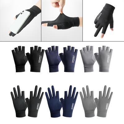 Damen Herren Sommer Eisseide Handschuhe UV-Schutz Touchscreen Khl Dnn |  eBay.de