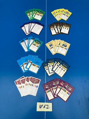Lot De 50 Cartes Trivial Pursuit – Édition Famille – 300 Questions – Recharge En Français – Occasion