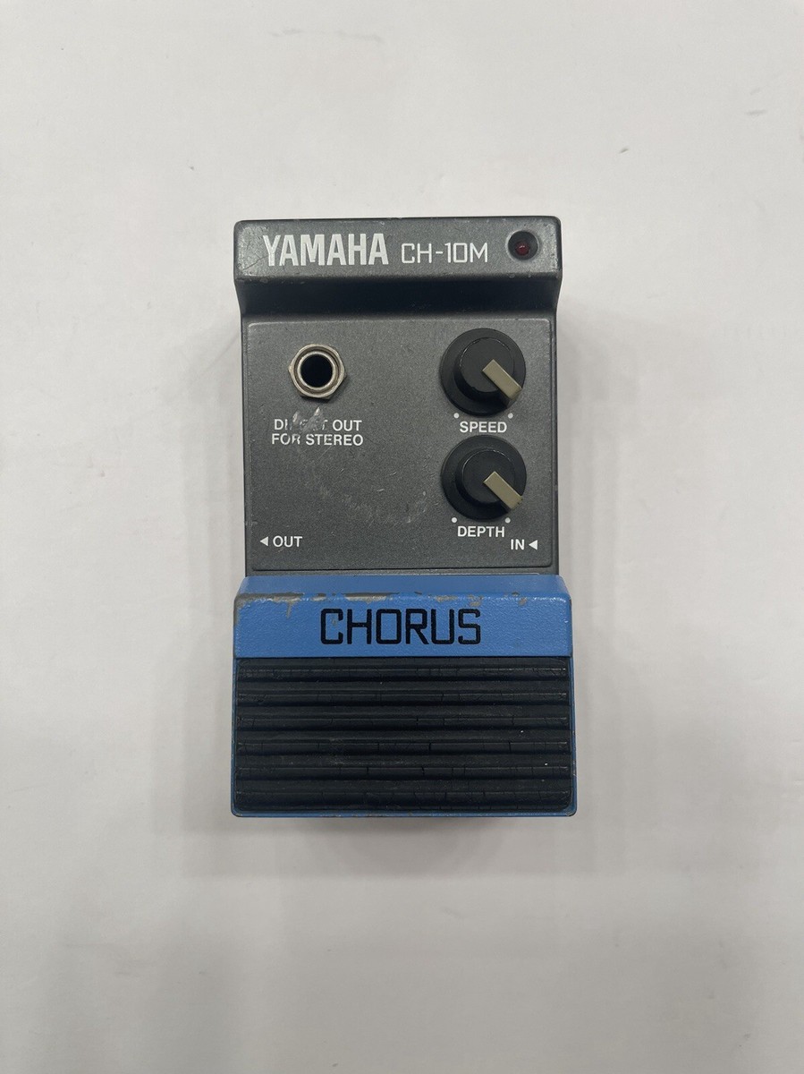 Yamaha CH-10M Stereo Analog Chorus Vintage Guitar Effect Pedal MIJ