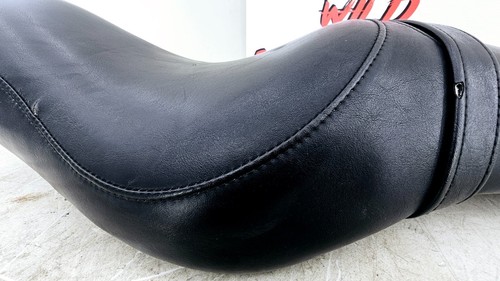 2004 HARLEY SPORTSTER XLC Dual Duo Driver Rider Seat Saddle - Picture 12 of 14