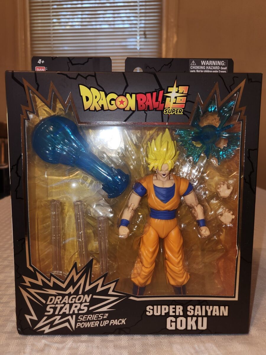 Boneco Bandai Dragon Stars Power Up Pack Dragon Ball Super - Super Saiyan  Goku