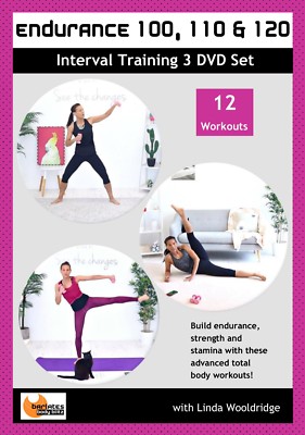 Cardio Sculpt Strength DVD Set Endurance 100 110 120 Light