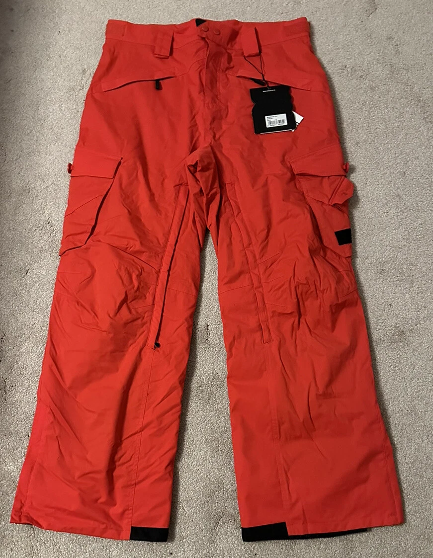NEW Men s Bench Beardmore Red Waterproof Snowboard Pants Size Large L NWT