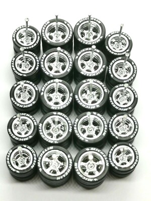 Hot Wheels Good Year 10 Raggi 12/10 Mm Pneumatico In Gomma Cromata 10 - Foto 8