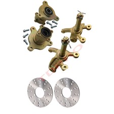 3 Stud Front Wheel Hub Steering Knuckle Rotor For ATV Quad Go Kart 110cc 125cc