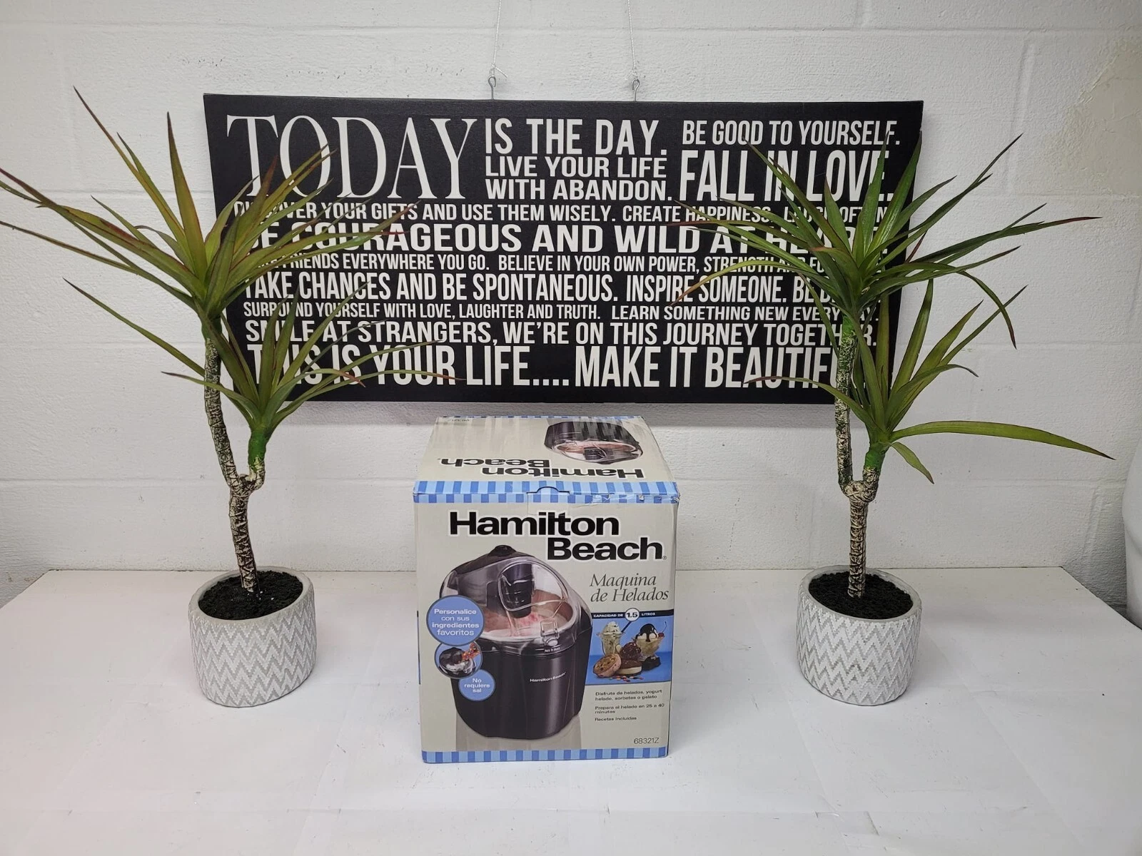 Hamilton Beach Ice Cream Maker 120v 68321Z / sn3510