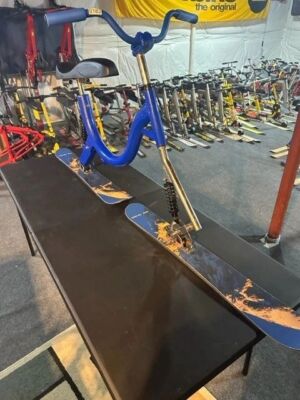 While They Last!!! Blue Stalmach Retro Rocky Berg Skibike/SnowBike/Skibob