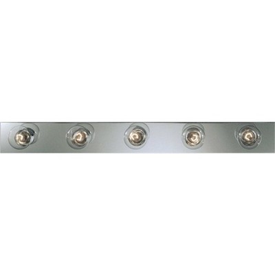 Progress Lighting P3116 Broadway Five Light Vanity Strip - Chrome
