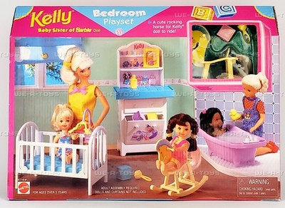 Barbie Kelly Bedroom Playset 1998 Mattel 67716 | eBay