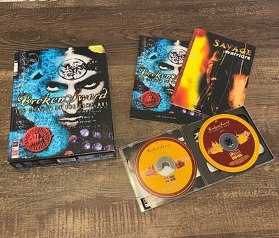 Broken Sword: The Shadow Of The Templars PC Big Box Edition & Broken Sword 2 CD