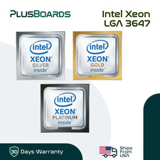Intel Xeon Gold Silver Platinum LGA 3647 CPU Server Processor lot Mixed Models