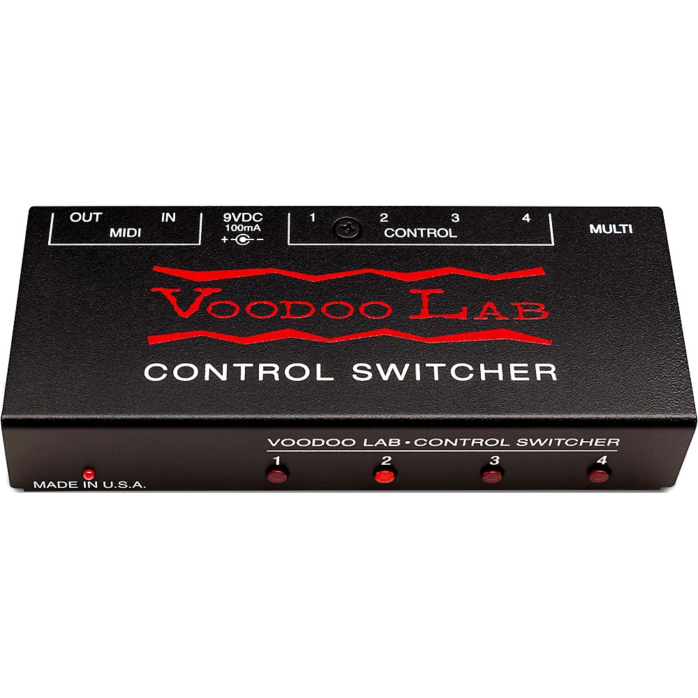 Педальный переключатель гитары Voodoo Lab Control Switcher