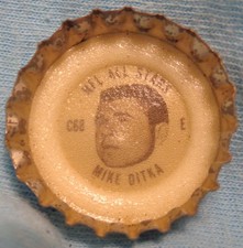 1965 Coke NFL All Star Bottle Cap - Mike Ditka - Bears - Pitt alumni