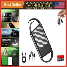 64GB Voice Activated Recorder 4800H - Digital Dictaphone with AI Noise Reduction