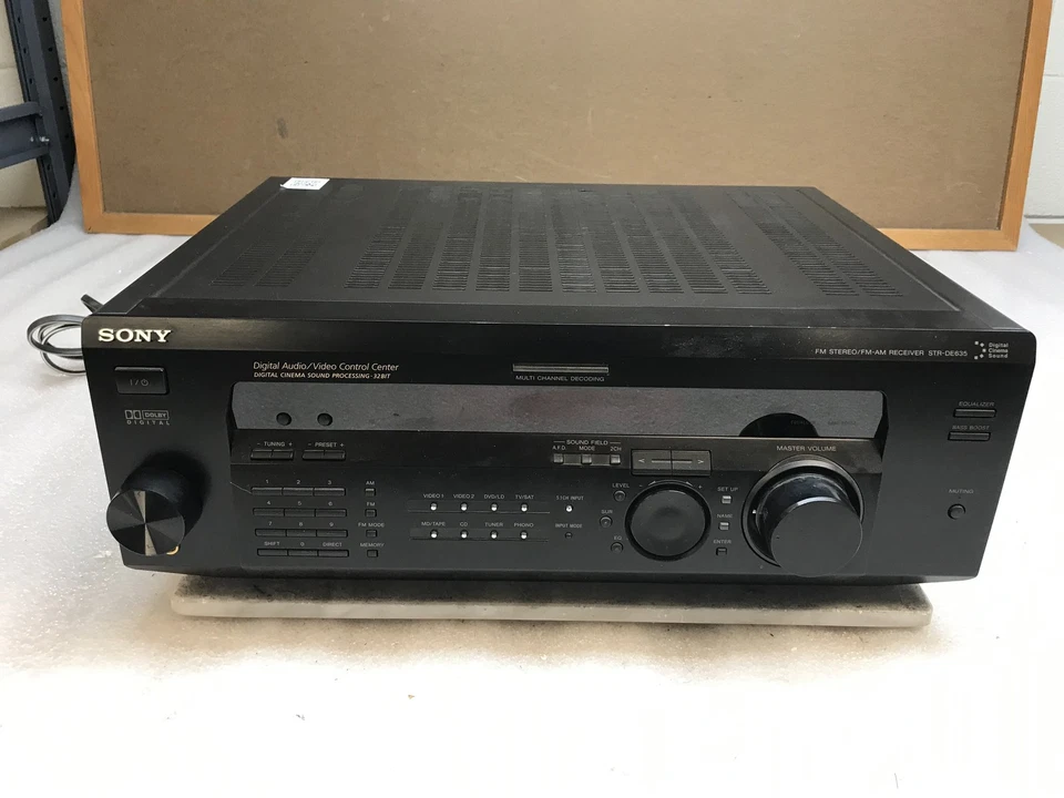 Sony STR-DE635 270 Watt 5.1 Kanal Dolby Digital AM/FM Stereo Receiver getestet