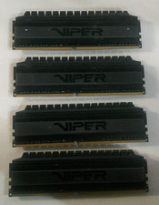 Patriot Viper 16GB 4x 4GB DDR4 RAM 3200Mhz PVB48G320C6K 