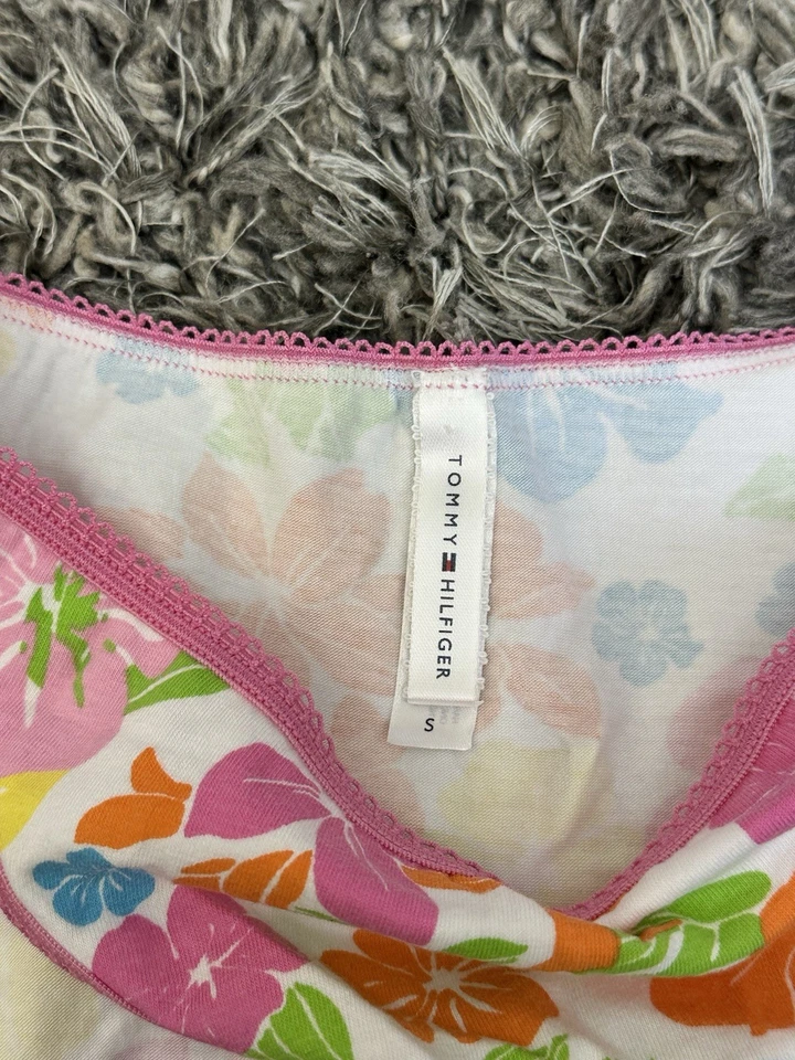 Bragas de bikini vintage Tommy Hilfiger para mujer pequeñas de algodón de encaje floral #429 Foto 4 de 4